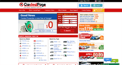 Desktop Screenshot of cardealpage.com